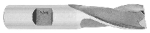 Metric End Mill Single End, 2 Flute